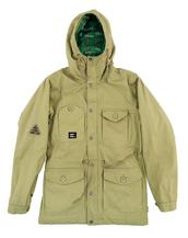 View Item Addict Mountain Guide Jacket Parka Hooded Coat Khaki 